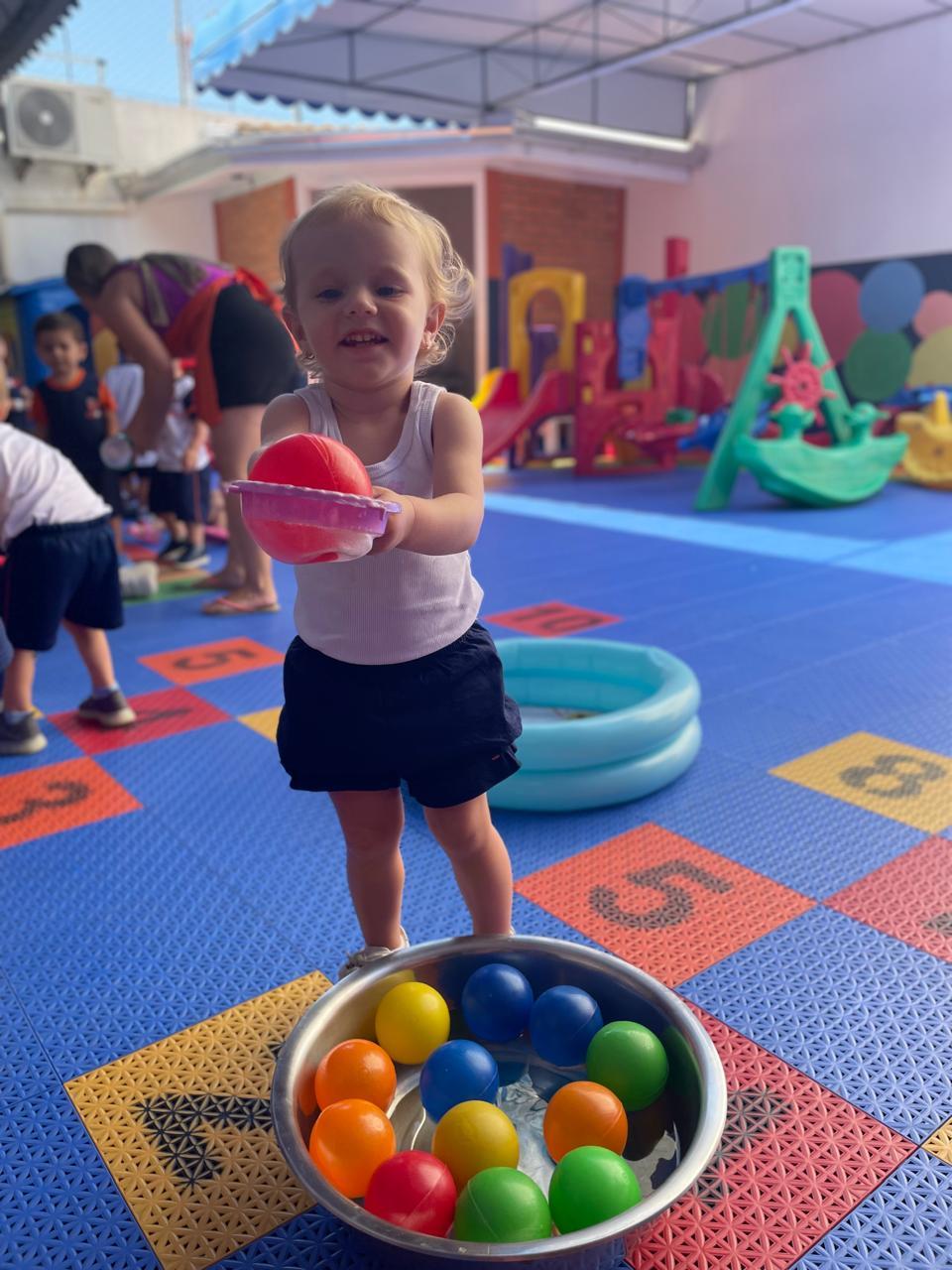 Equilíbrio com as bolinhas